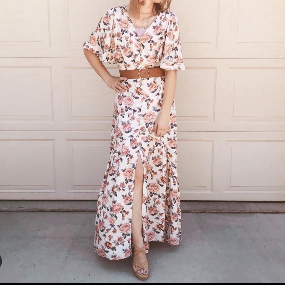 Floral boho dress from shop bop